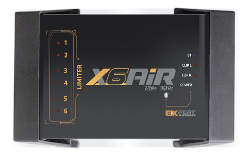 Crossover Processador Equalizador Expert X6 Air C/ Bluetooth