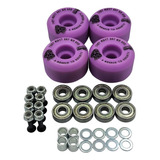 Ruedas Para Skate Vision 54mm 99a + Rodamientos Abec5 