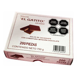 El Gatito Chocolate Sabor A Cacahuate - Caja 200 Pzs