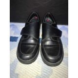 Zapatos Cuero Vacuno Colegial Kickers Muy Poco Uso 39