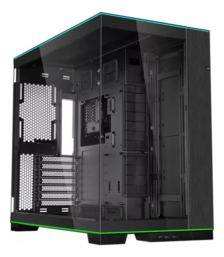 Gabinete Gamer O11 Dynamic Evo Rgb Preto O11dergbx Black  