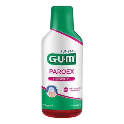 Enjuague Bucal Paroex Gingivitis 0,12% Digluconato Gum | MercadoLibre