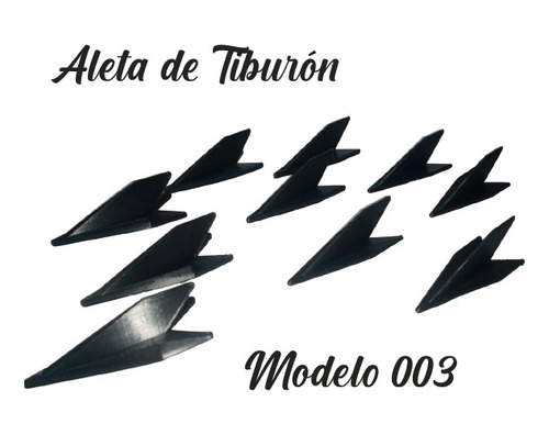 Accesorio Tuning Aletas De Tiburon Kit Foto 6