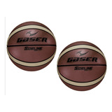 Pack 2 Pzs Balón Basketball Sideline No.7 Gaser Color 2 Cafe