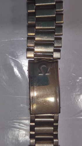 Pulso Reloj Omega Chapado Oro 18 Mm