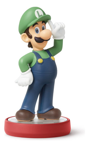 Boneco Amiibo Nintendo Luigi Super Mario - (nvl-c-abab)