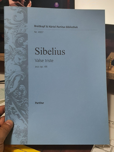 Partitura Sibelius - Valse Triste - Aus Op.44