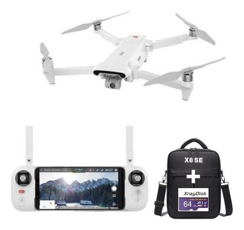 Drone Xiaomi Fimi X8 Se 2022 10km 35mins V2 + Megafone Nf 