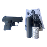 Fusil-pistola-airsoft-mauser Black -full Metal-paintball-6mm