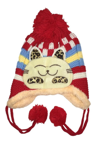 Bonete Pompón Bebé Invierno