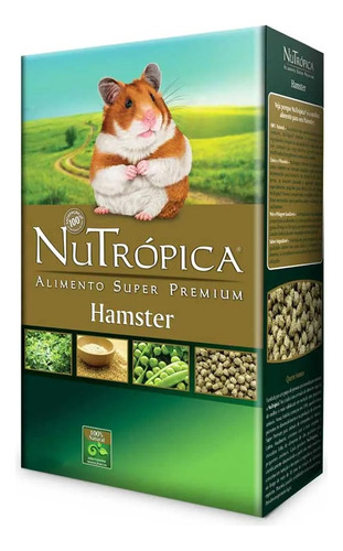 Nutropica Hamster 300 Gramas Sem Trasgenicos 