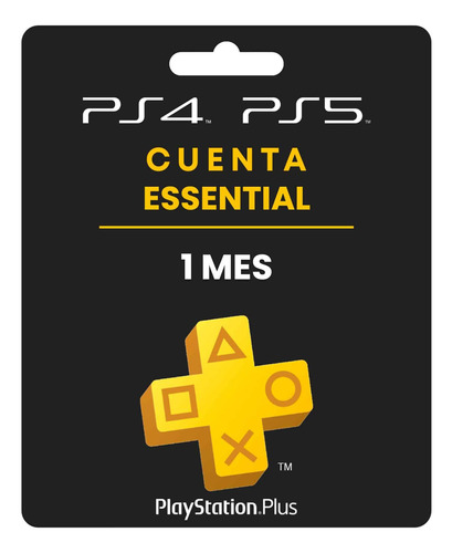 Playstation Plus Essential 1 Mes Ps5 Ps4 | Kaisergamez