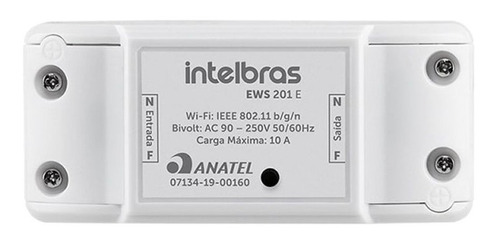 Interruptor Inteligente Intelbras Wi-fi Ews201 E