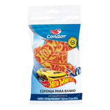 Esponja De Banho Infantil Hot Wheels - Condor