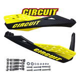 Protetor De Mão Circuit Fenix Carbon Ii Fe Preto Amarelo Par