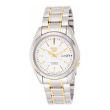 Reloj De Ra - Seiko 5 Automatic White Dial Men's Watch Snkl4