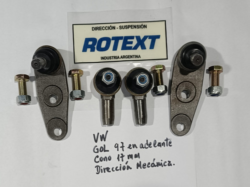 Rotulas,extremos Vw Gol 97 En Adelante Direccion Mecanica 