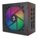 Fonte De Alimentação Redragon Rgps 750w Rgb 80 Plus Gold 