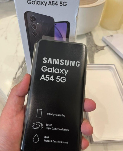 Samsung Galaxy A54 5g 256gb, 8gb Ram Negro Impecable Permuto