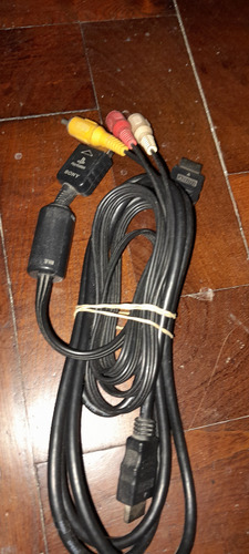 Cables De Rca Audio Y Video + Hdmi Originales Para Ps3 Usad