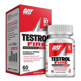 Testrol Fire Gat Sport 60 Cápsulas Termogénico