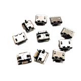5-unidades Micro Usb Conector Controle Ps4 -novo E Original