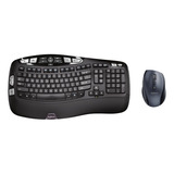 Logitech Comfort Wireless Keyboard And Mouse Combo, Diseño C