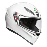 Casco Para Moto Agv Agv0281o4i00 Talla L Color Blanco