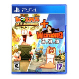 Worms Battleground+worms W.m.d Ps4 - Físico