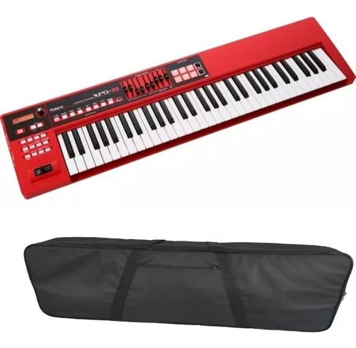 Teclado Roland Sintetizador 61 Teclas Xps10 Rd Vermelho Red