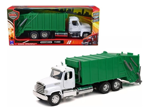 New Ray 1:32 Freightliner 114sd Camión Recolector Basura 