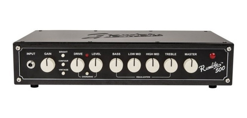 Cabezal Fender Rumble 500 Hd V3 Para Bajo 500 Watts