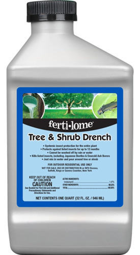 Fertilome (11206) Drenaje De Árbol Y Arbusto (32 Oz.)