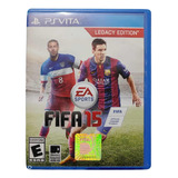 Fifa 15 Jogo Original Ps Vita - Ler Descrição