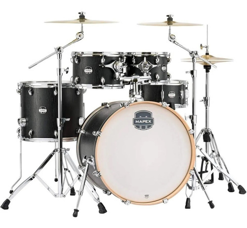 Batería Mapex Mars nightwood 10 12 16 Sin Fierros Ma-529sfzw