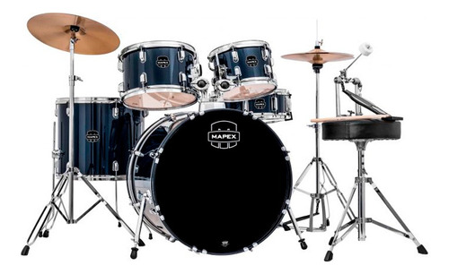 Bateria Acústica Mapex Prodigy Serie Pdg 5044t Yb Azul