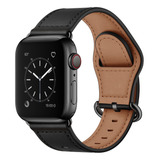 Correa De Piel Compatible Con Apple Watch Ultra Serie Todas 