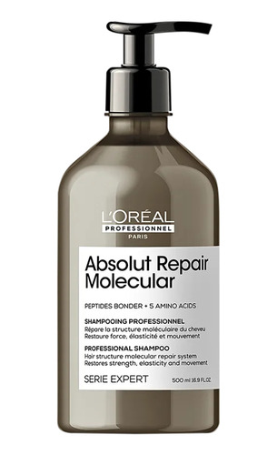 Loreal Professionnel Absolut Repair Molecular Shampoo 500ml