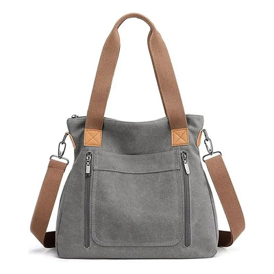Zy. Bolsa De Lona Multifuncional De Gran Capacidad. .