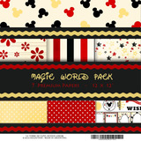 Magic World 7 Papeles Para Scrapbooking 30x30cm