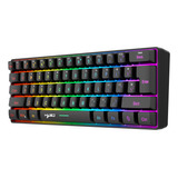 Teclado Trimodo L500 Bt5.0 Mini Rgb Wireless Feel Light [u]