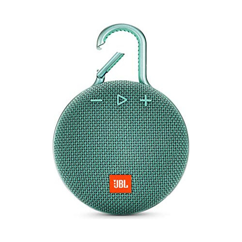 Parlante Jbl Clip 3 Bluetooth Waterproof Verde Agua