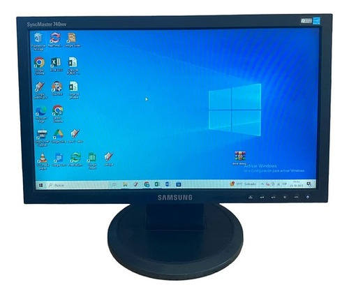 Monitor Samsung Lcd 17 Pulgadas 740nw  Vga 220v Excel Estado