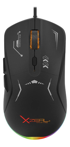 Mouse Gamer Xzeal Óptico Starter, Alámbrico, Usb, 7200dpi