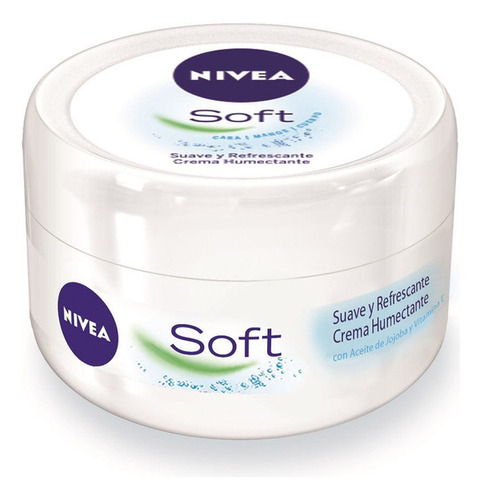 Nivea Crema Multiproposito Soft Cara Manos Y Cuerpo 200ml