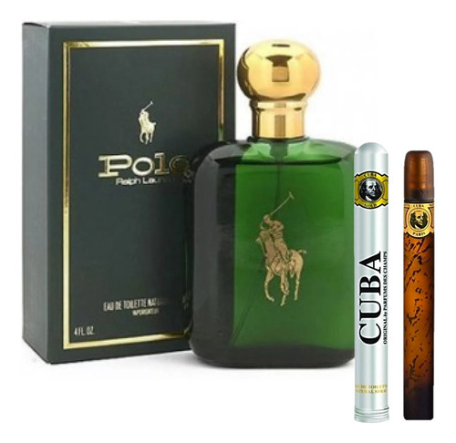Polo Tradicional Ralph Lauren 118ml+perfume Cuba 35ml