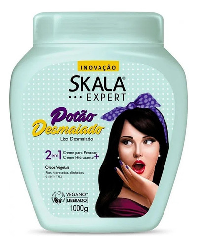 Creme De Tratamento Potão Desmaiado Nutrição Skala 1000g