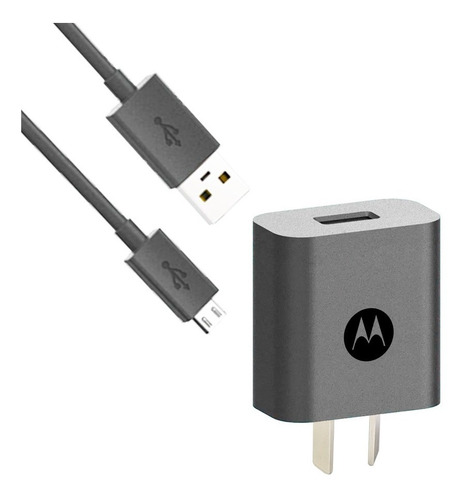 Cargador Motorola Micro Usb 10w Moto G8 Power Lite E7 Plus