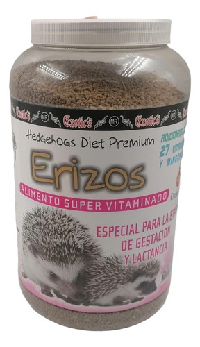 Exotic´s Alimento Erizo Super Vitaminado 2.5kg