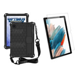 Vidrio Templadoy Estuche Con Correa Samsung Tab A8 10.5 2022